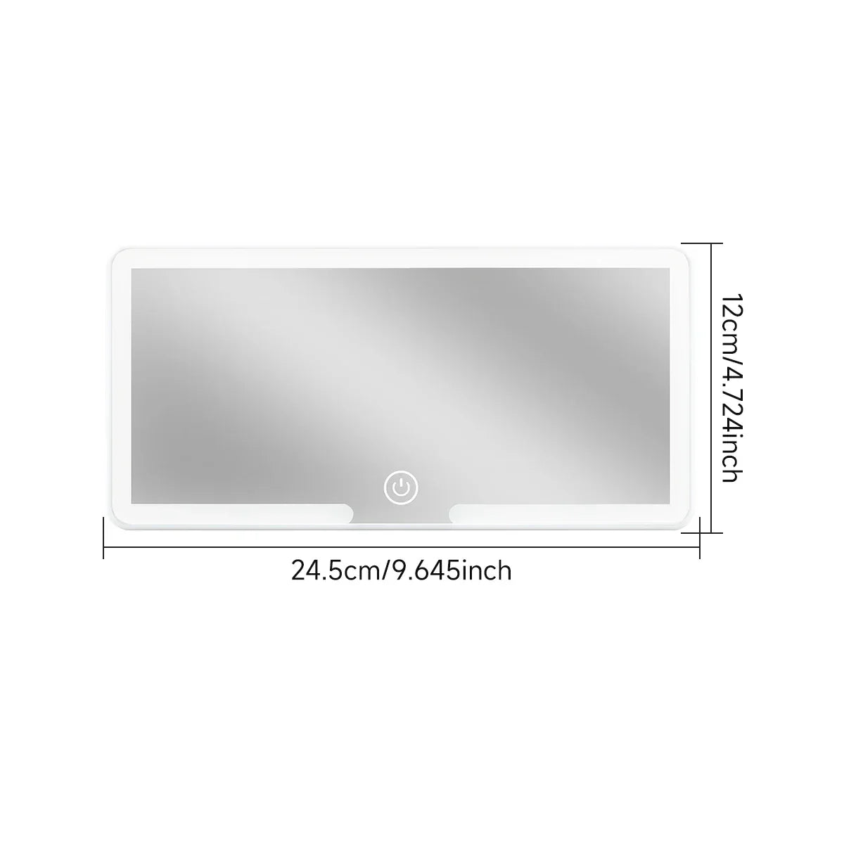 Led Passenger Princess Mirror
