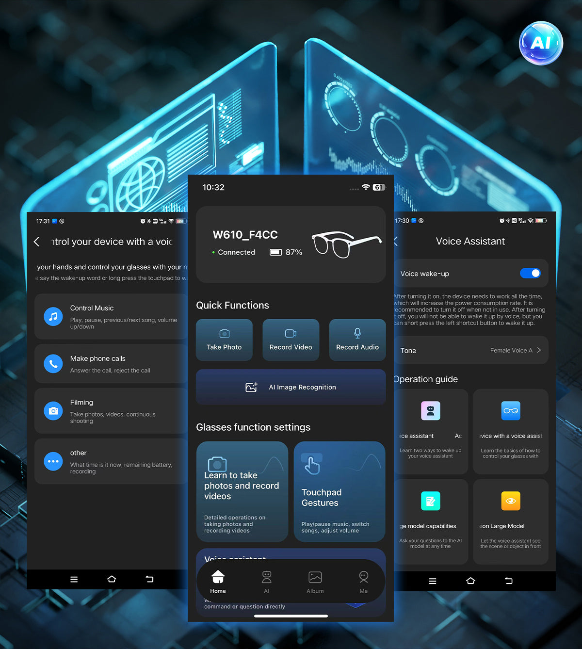Lumina AI Glasses